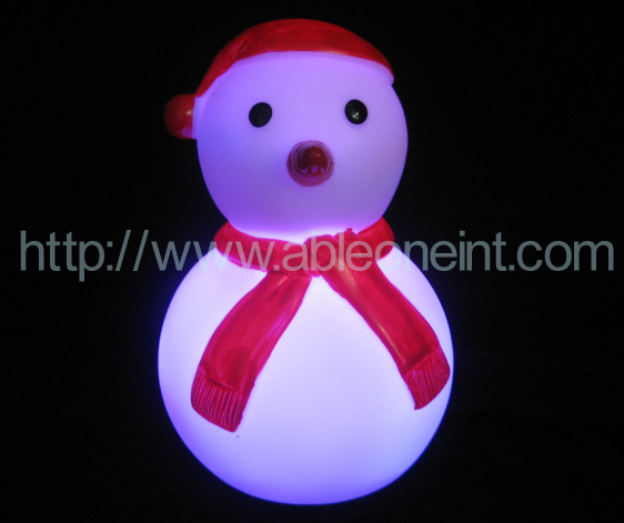 PVC Snowman Shape Light(B)